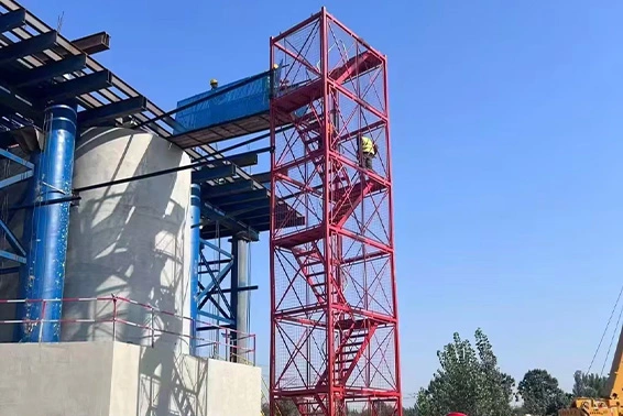 Construction Ladder Cage