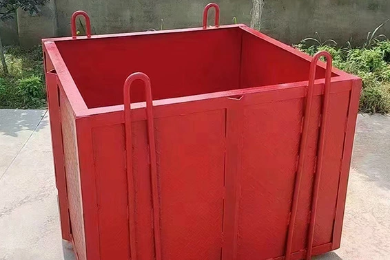 Steel Mortar Bin