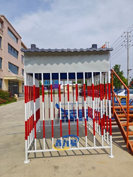Construction Site Electrical Panel Guard -front view Construction Site Electrical Panel Guard -front view