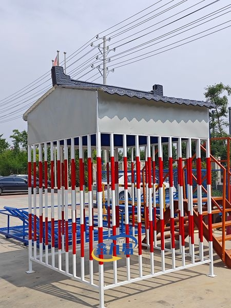 Construction Site Electrical Panel Guard -side view Construction Site Electrical Panel Guard -side view