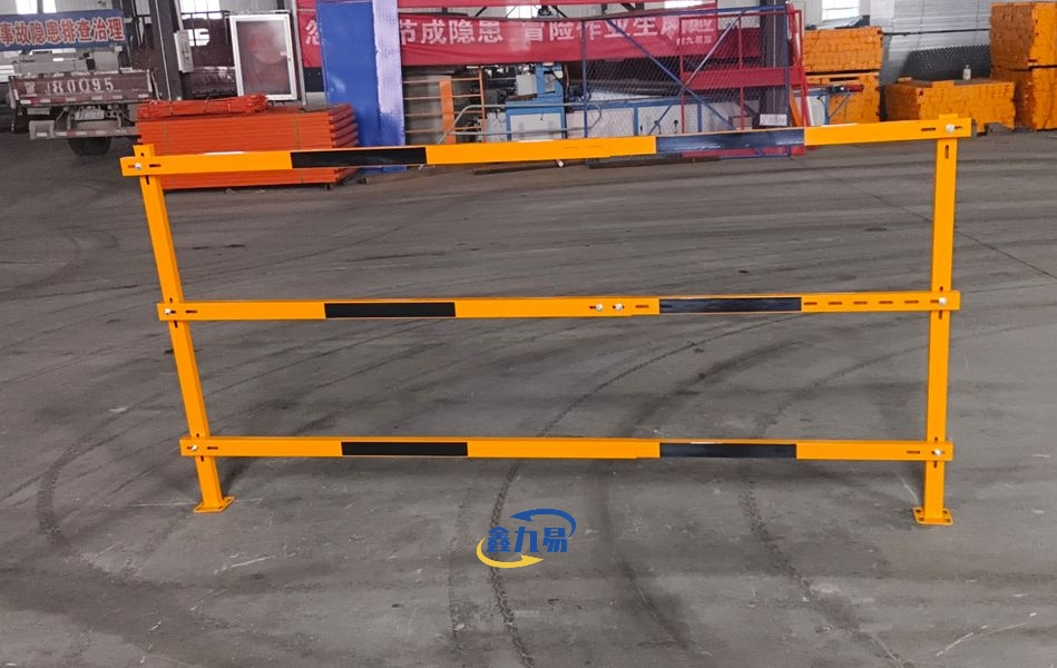 Temporary Construction Stair Guardrail