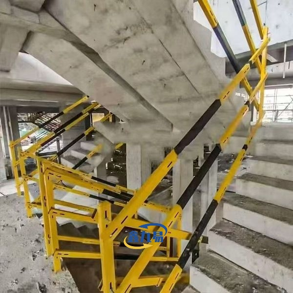 Temporary Construction Stair Guardrail Temporary Construction Stair Guardrail