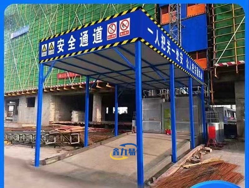Site Dual-side Double-column Canopy