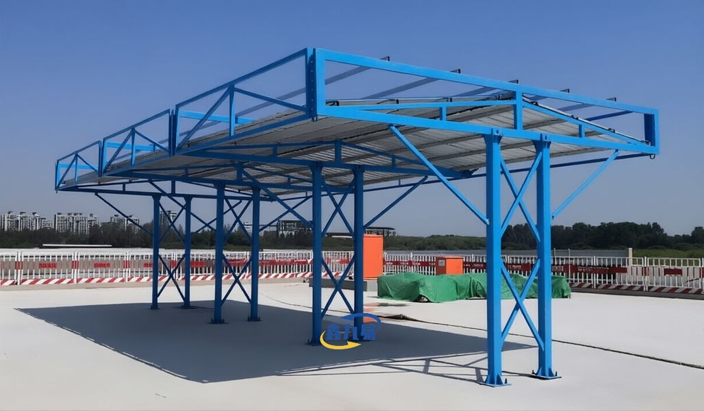 Central Double Column Processing Shed Central Double Column Processing Shed