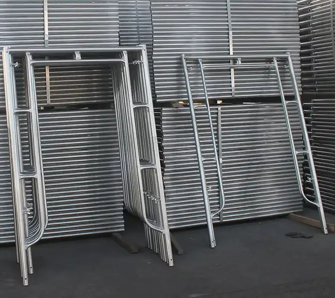 Double Ladder Walk-Through Scaffolding