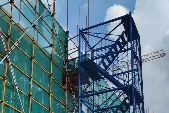 Construction Ladder Cage