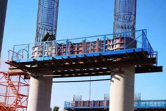 Pier Cap Work Platform