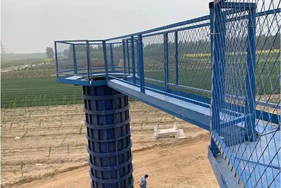 Pier Cap Working Platform