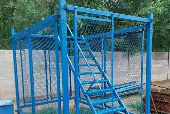 Construction Ladder Cage Construction Ladder Cage