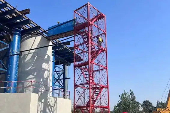 Top Benefits of a Construction Ladder Cage for Job Site Safety