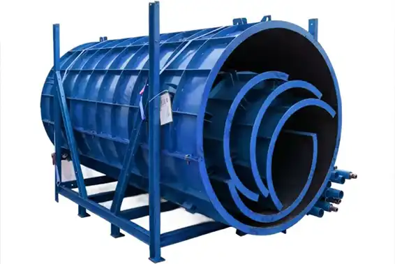 Circular Column Steel Formwork Thickness and Stiffener Parameters Guide