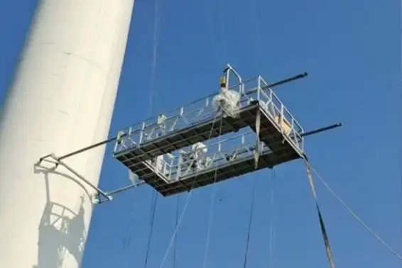 What maintenance is required for a Tower Crane Maintenance Platform?