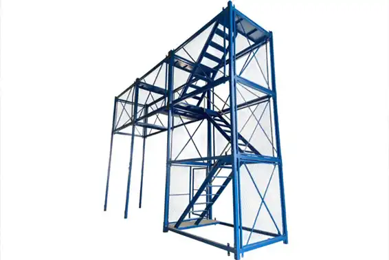 Construction Ladder Cage vs Standard Access Ladders