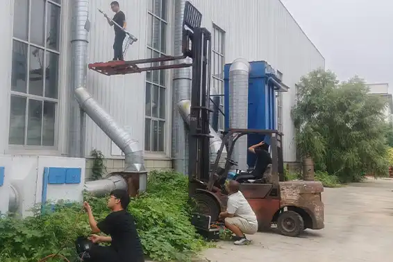 Adhering to green construction principles and maintaining the quality standard: Xinjiuyi has comprehensively carried out noise and steel stamping special inspections